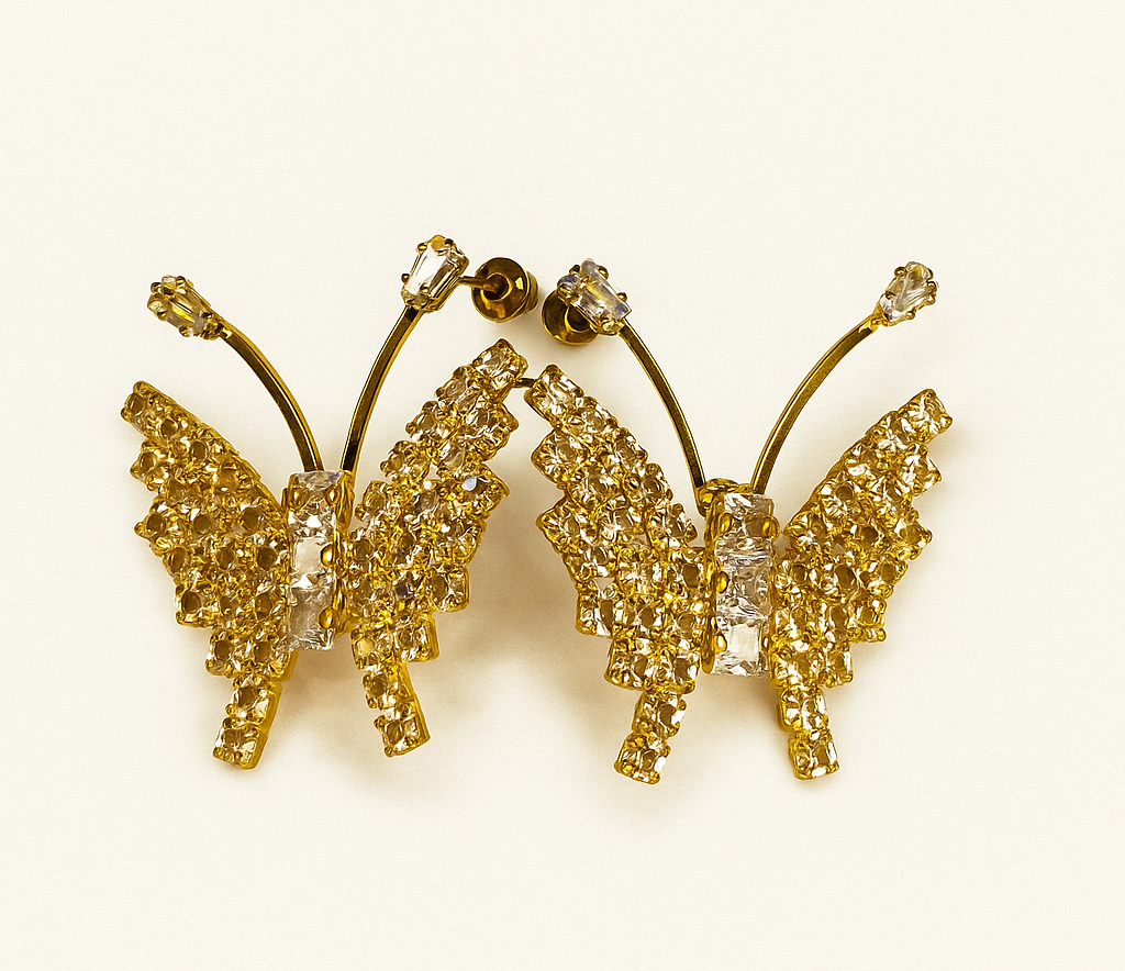 Butterfly Dreams Zircon Earring