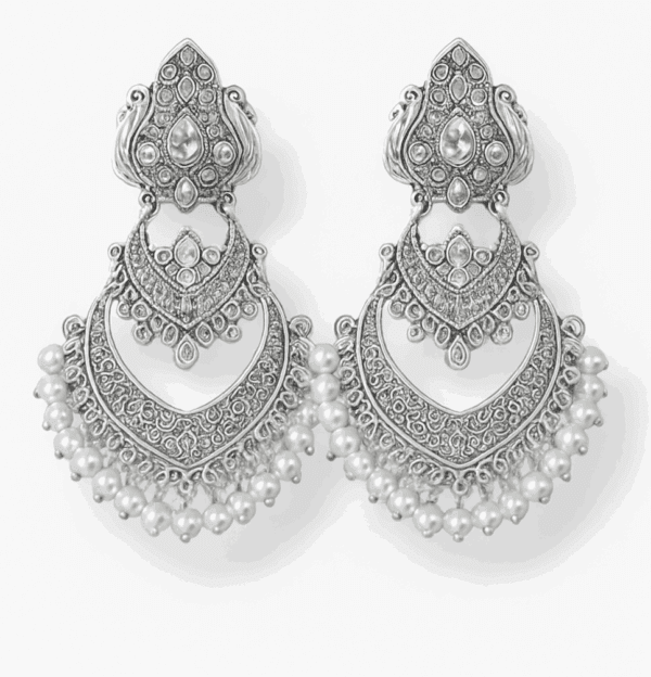 Maharani Kundan Chandbalis - Image 3