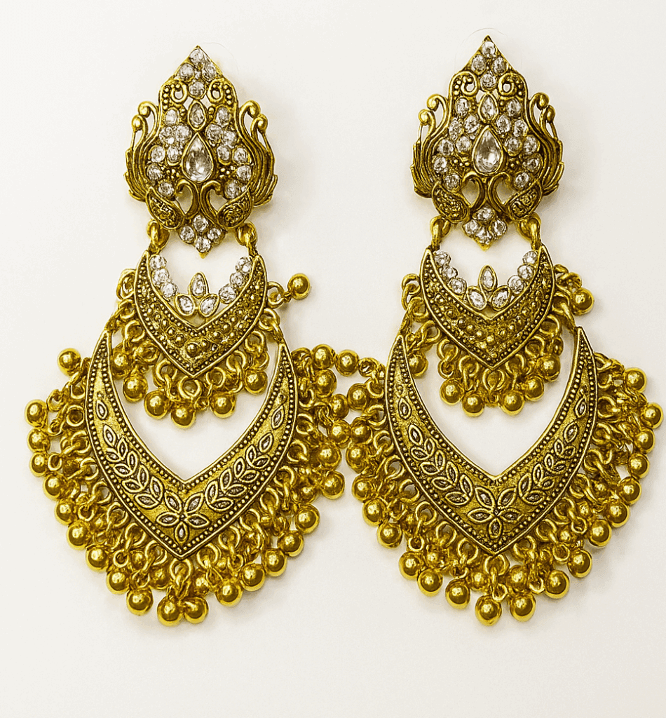 Maharani Kundan Chandbalis