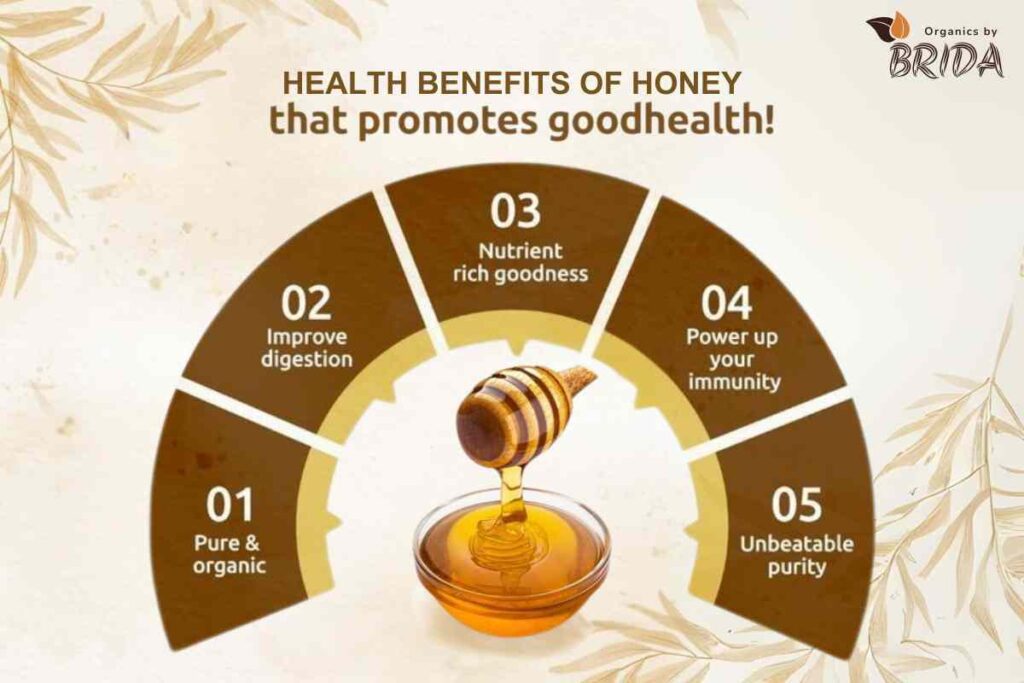 Benefits of honey for skin care – glowing face with natural honey